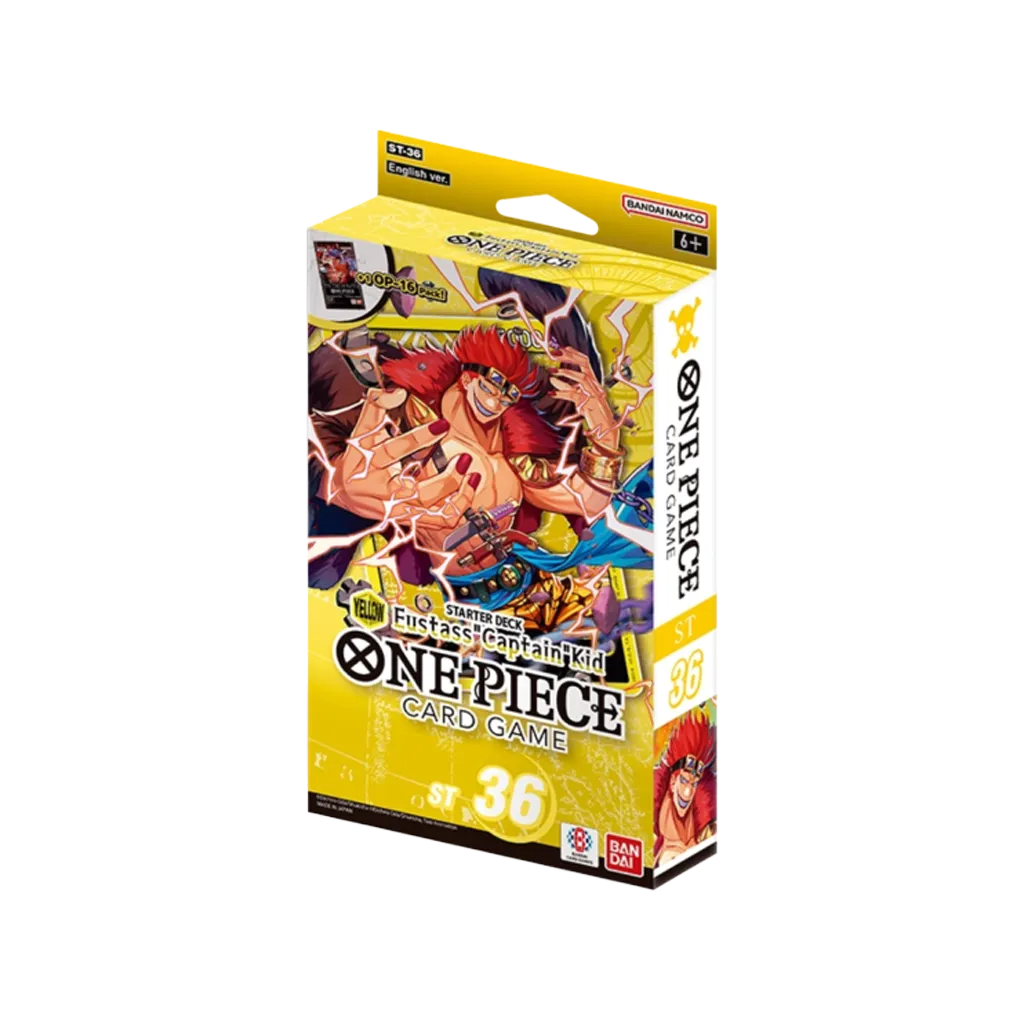 One Piece Card Game ST-36 Starter Deck Kid (Yellow) sealed box, EN