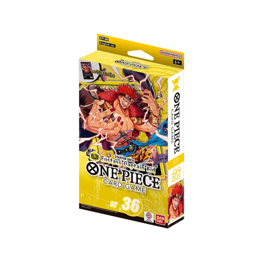 One Piece Card Game ST-36 Starter Deck Kid (Yellow) sealed box, EN